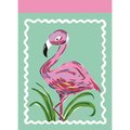 Magnolia Garden Flags 13 x 18 in Flamingo Polyester Garden Flag M010051